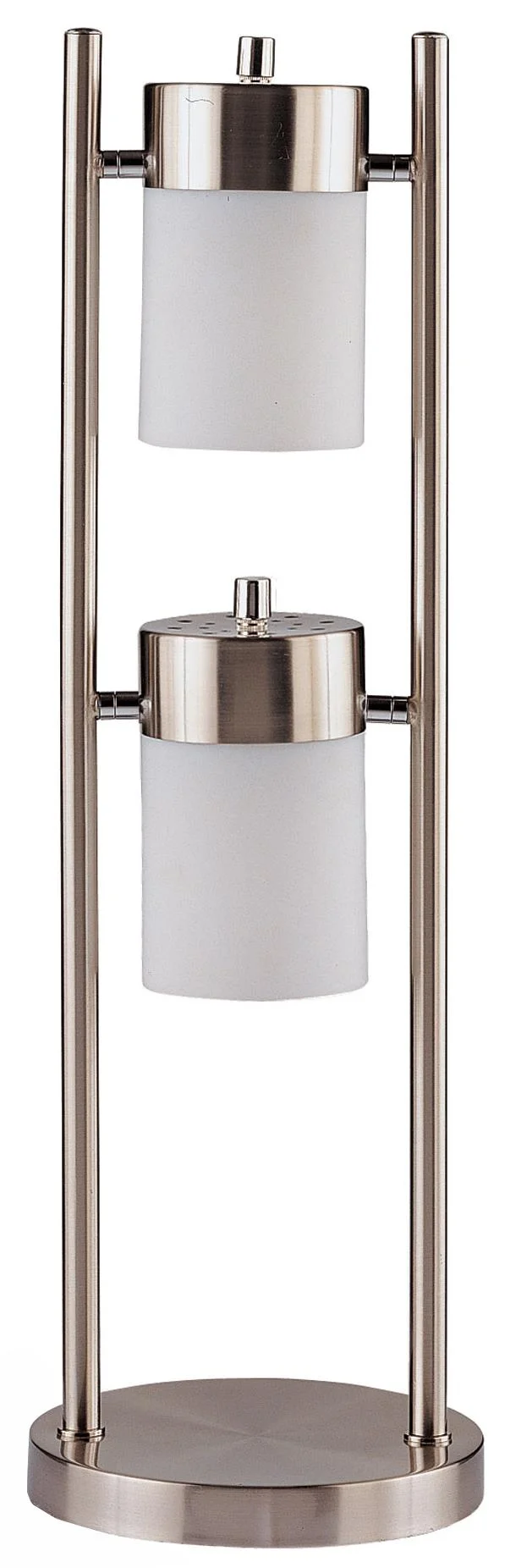 Coaster Table Lamps 900732 Contemporary Table Lamp with 2 Adjustable